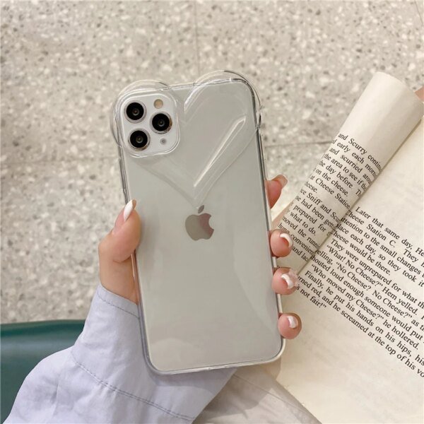 3D Love Heart Cute Phone Case - Image 5